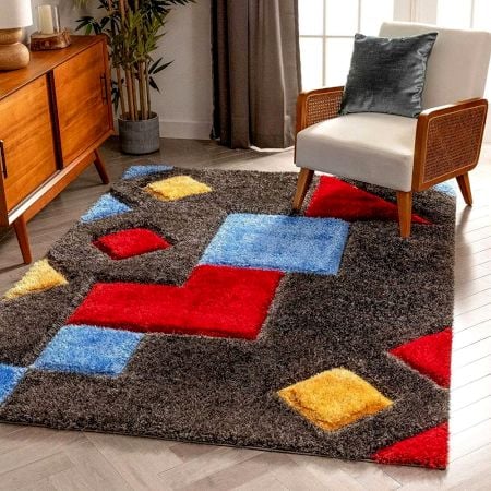 Handcrafted Multicolor Hall Rug